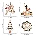 12 Pieces Enamel Christmas Brooch Pins Jewelry for Woman Kids Holiday Xmas Gift (Style A)