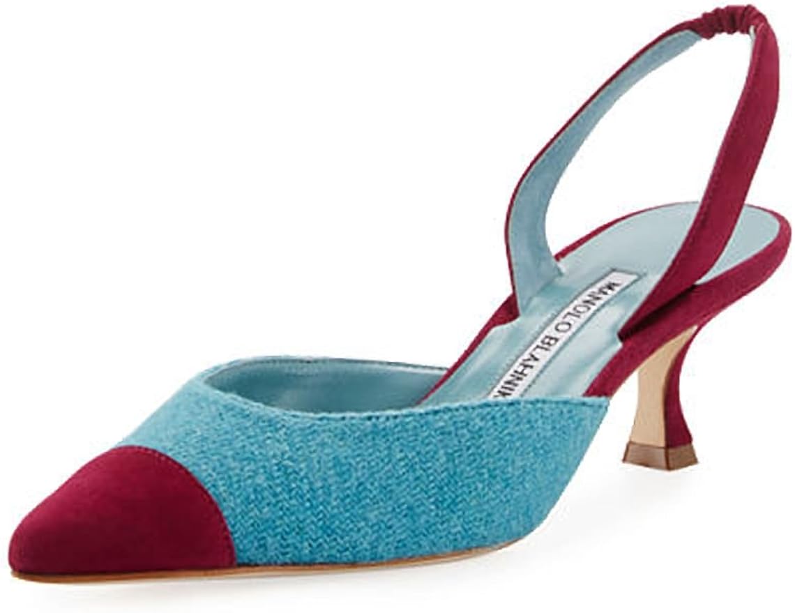 manolo blahnik low heels