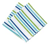T-fal Textiles Highly Absorbent 100% Cotton Double Sided Printed Dish Cloths, 12