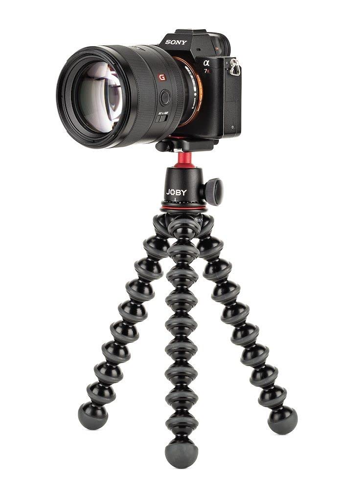 Joby GorillaPod 3K Flexible Mini-Tripod with Ball Head Kit for DSLR and Mirrorless Cameras