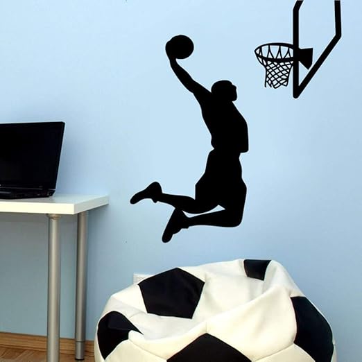 nkfrjz Vinilo removible Deportes Pegatinas de Pared MVP NBA ...