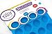 Silicone Mini Muffin & Cupcake Pan-24 Cups Blue Mold & Baking Tray- Reusable, Non-Stick Bakeware-Heat Resistant,Food Grade &BPA-Free Silicone, Non-Toxic – FREE E-BOOK WITH 50 RECIPES