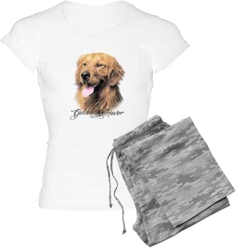 golden retriever flannel pajamas