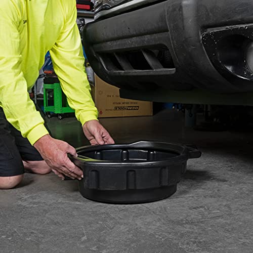 OEMTOOLS 87033 Black 4 Gallon Portable Oil Drain Pan, Antifreeze Drip
