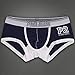 NEARTIME Men's Underwear, Underpants Knickers Mens Boxer Briefs Shorts Trunk … Dark Blue