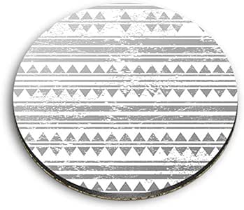 Destination 35283 - Imanes redondos de MDF - BW - Ethnic Tribal Boho