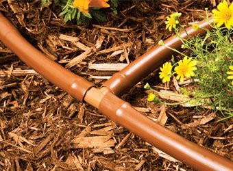 25-PACK - Drip Irrigation Universal Barbed Tee Fitting, Fits All Sizes of 17mm, .600" ID 1/2"-Inch Drip Tubing