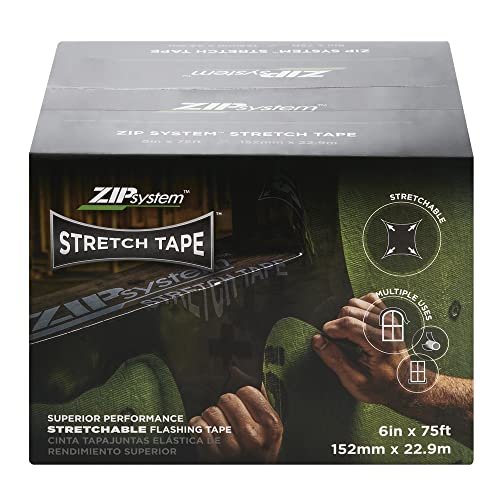 ZIP System Stretch Tape 6 inches x 75 feet SelfAdhesive Weather