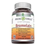 Amazing Formulas Bromelain-500 mg,2400 GDU-120