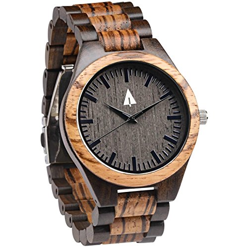troy wooden watch