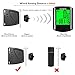 ENGREPO Bike Computer, Wireless Bicycle Speedometer, Multi Function Waterproof Cycling Odometer with Large LCD Screen Display（Black)