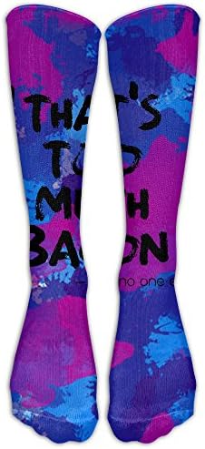 Too Much Bacon Apron 3D Print Womenâ€s Casual No Show Socks Athletic Cotton Liner Socks Thin Low Cut