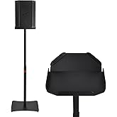 DGSYMLXGS Speaker Stand, Suitable for Bose S1 Pro Plus/Pro+/Pro Speakers, Home Theater Surround Sound System, Adjustable Height, Carbon Steel Support Floor Stand