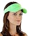 Glitter Visor-Lime