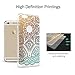 ESR iPhone 6s Case, iPhone 6/6s Case Hybrid, Shock Absorbing, TPU Bumper, Scratch Resistant, Hard Back Cover Clear with Design Protective Cover for iPhone, Gold-Heena