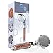 Eco Fresh Faucets, Filtration Handheld Showerhead Ideal for Dry Skins & Hair, Shower Head Purifies Water & Rejuvenate Your Skin, Water-saving, Bonus Extra Set of Negative Ion Mineral Balls Included!