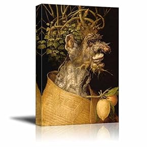 Four Seasons - Winter by Giuseppe Arcimboldo - Canvas Wall Art - 12" x 18"