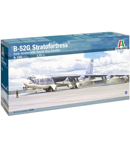 航空機・ヘリコプター Italery B-52G Stratofortress 1/72 Italeri ITA1378S 1/72 B-52G Stratofortress, Aircraft