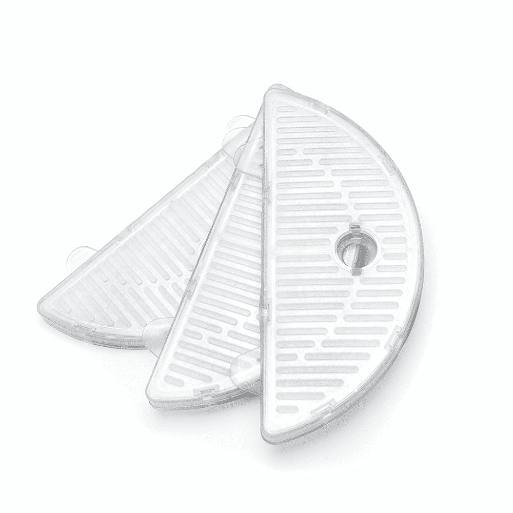 PetTec Pet Fountain Filter 3-piece Set, 3X Activated Carbon Filters for Pet Drinking Water Dispenser, for Cat & Dog Fountain