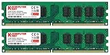 Komputerbay 4GB 2X 2GB DDR2 800MHz PC2-6300 PC2-6400 DDR2 800 (240 PIN) DIMM Desktop Memory