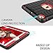 iPad Mini Case, iPad Mini 2 Case, iPad Mini Retina Case, Elegant Choise Heavy Duty Three Layer Armor Defender Protective Case Cover with Kickstand for iPad Mini 1/2/3 (Red/Black)