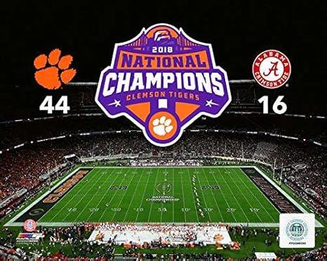 Amazoncom Ncaa Clemson Tigers 2018 Football National