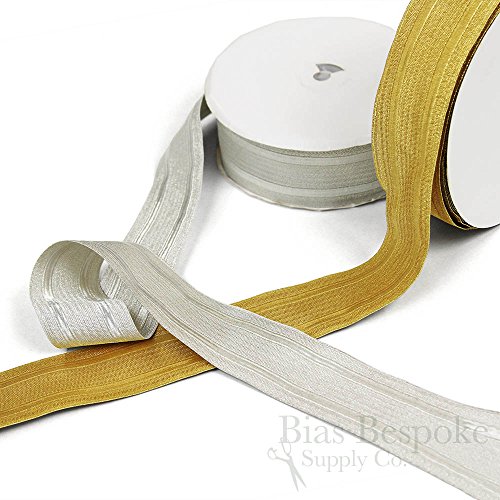 5 Yards of KANE 2" Wide Bullion Braid Military Trim, Yellow Gold