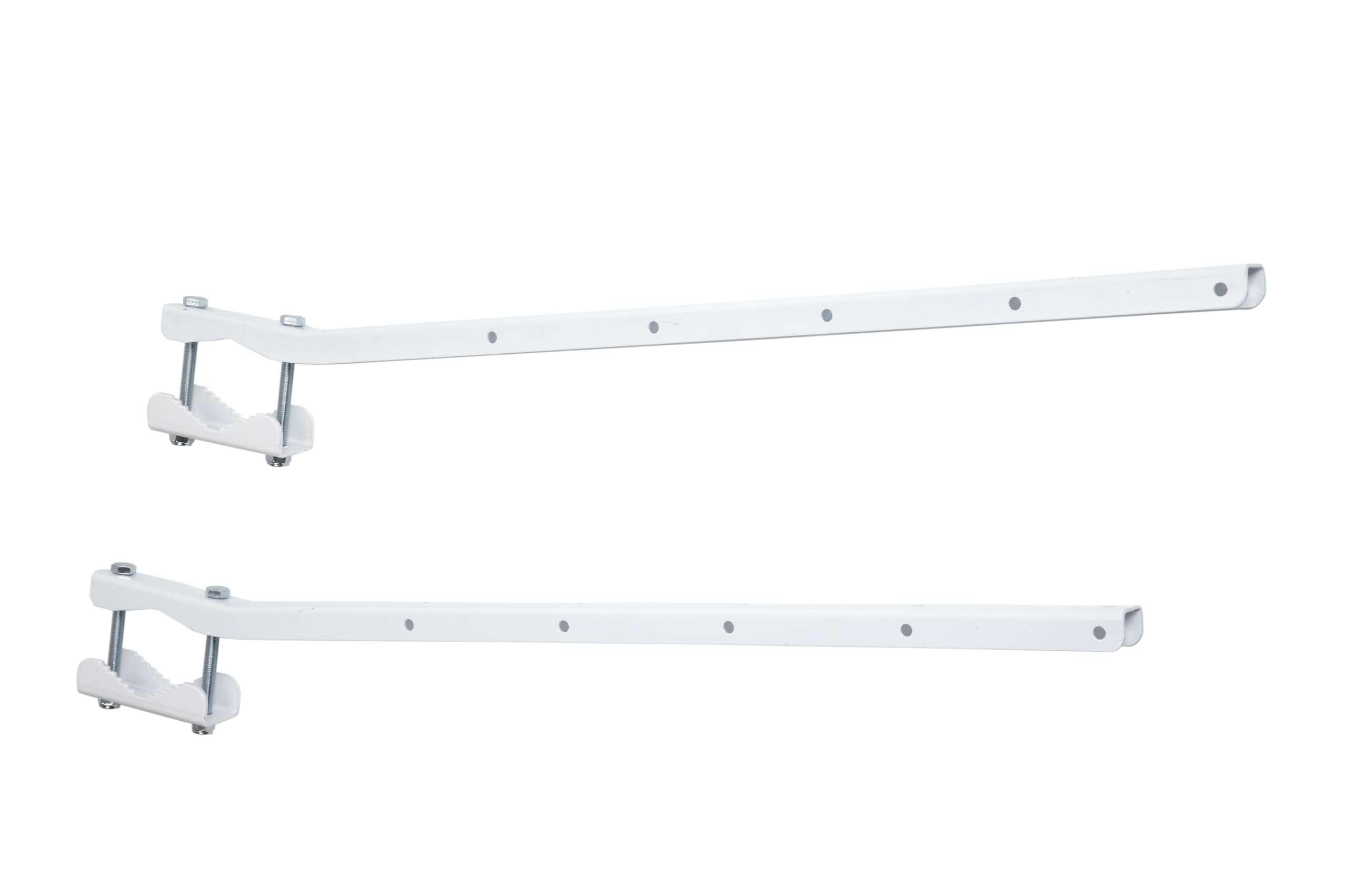 Sauvic White Adaptable Balcony Clothes Airer