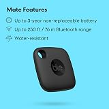 Tile Mate 2022 Bluetooth Item Finder 60m Range Alexa Google Home iOS Android view 6