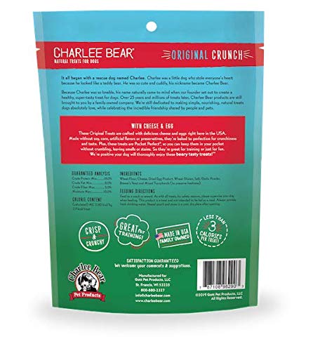 Charlee Bear Dog Treat, 16-Ounce, Cheese/Egg - Thumbnail 2