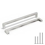 homdiy 5 Pack 10 Inch Brushed Nickel Drawer Pulls