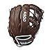 WILSON WTA09RB18115PF 2018 A900 Pedroia Fit Gloves - Right Hand Throw Dark Brown/White, 11.5