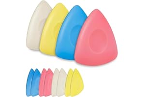 Floopstyle Triangle Tailors Chalk, Sewing Fabric Chalk and Fabric Markers for Quilting, Sewing Supplies Accessories, 10 Piece