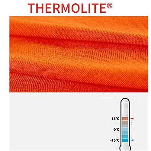 Tentock THERMOLITE HEAT Single Sleeping Bag Liner Envelope/Mummy Sleeping Sack Portable Adult 3 Season Travel Sheet for Camping Hiking Backpacking Road-trip(Mummy)