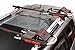 Malone Downloader 2-Pack Folding J-Style Universal Kayak Carriers with Built-in Boarding Ramps, SpeedLine Tie-Downs, and JAWZ Mounting Hardware - Fits Round, Square & Oval Crossbars