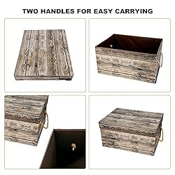 Livememory Decorative Storage Boxes with Lid and
