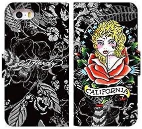 スマホケース 手帳型 xperia xz1 so 01k ケース かっこいい クール エドハーディ デザイン おしゃれ 0272 d calif rose girl so01k sov36 701so ケース 手帳 エクスペリアxz1 so01k カバー 手帳型ケース スマホゴ