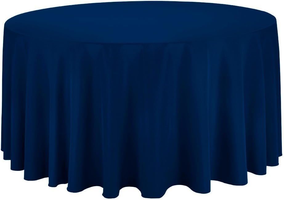 Best blue table cloth round 60