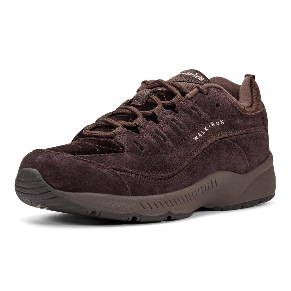 Easy Spirit Romy Women's Walking, 8.5 2A(N) US, Dark Brown-Crocodile-Velvet Image