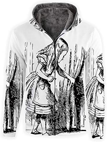 Alaskan Malamute 3D Print Pullover Hoodie Sweatshirt with Kangaroo Pocket