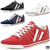 Alpine Swiss Mens Stefan Suede Trim Retro Fashion Sneakers