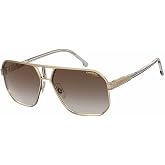 Carrera CA1062/S Square Sunglasses for Men | In Black-gold, Gold &amp; Matte Black-gold. Bonus kit: cleaning spray, cloth, screwdriver &amp; mirror.