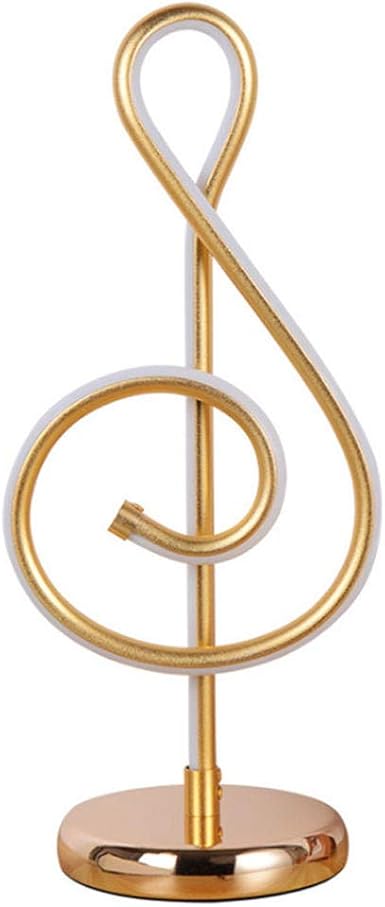 Led Musiknote Schreibtischlampe Moderne Minimalistische Schlafzimmer