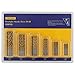 COMOWARE 120 Pcs Metric Drill Bit Set -Titanium Small Drill Bits Set, High Speed Steel, Micro Drill Bit for Wood, Plastic, Aluminum Alloy, (1 mm to 3.5 mm)
