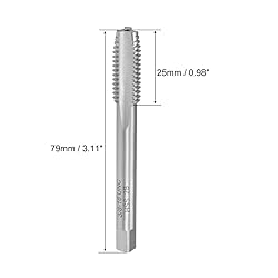 uxcell Machine Tap 3/8-16 UNC Thread 2B Class 3