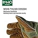 INNO STAGE Mig/Stick Welding Gloves,Pure Leather Working Protect 16