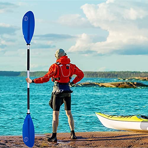 BORUIMA Kayak Paddles,86 inch Floating Kayaking Oars with Aluminum