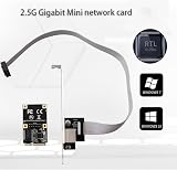 Durratou 2.5G Gigabit Mini PCIe Ethernet Network Card Desktop RJ45 LAN Adapter view 2