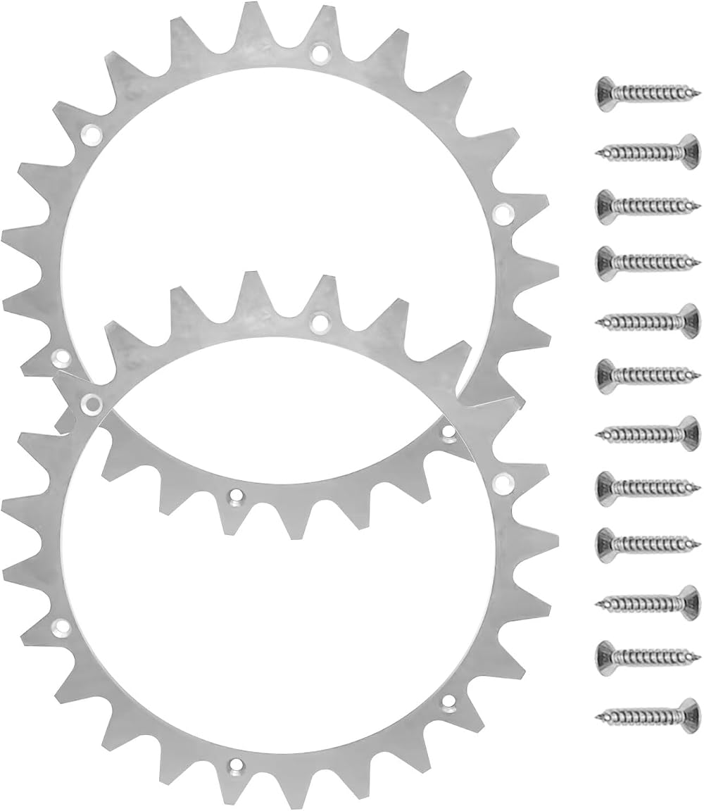 Gotrain 225mm Stainless Steel Spikes for Worx Landroid L Mowers