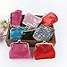 LovesTown Coin Purse,6 Pcs Assorted Colors Sparkly Bling Coin Purses Purse Pouch Small Clutch Wallet for Girls Party Favors
